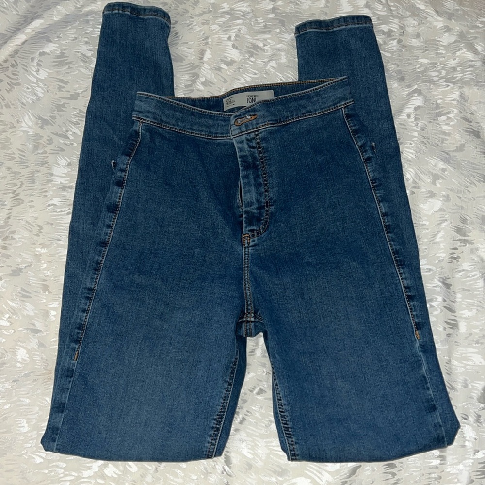 TOPSHOP - JONI BLUE JEANS W 28